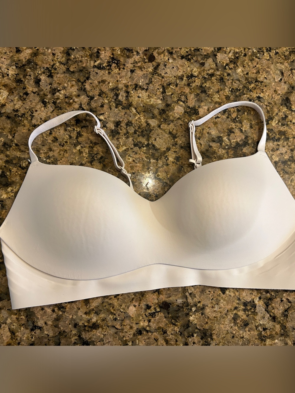 Smooth White T-Shirt Bra with Molded Cups